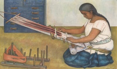 La Tejedora, Diego Rivera, 1936